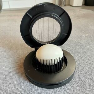 KitchenAid Kitchen Aid Black Plastic Egg Slicer Large Easy To Use Meal Prep Used